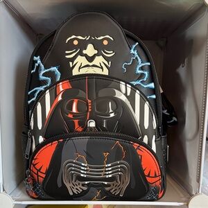 Loungefly Star Wars Black and Red Backpack